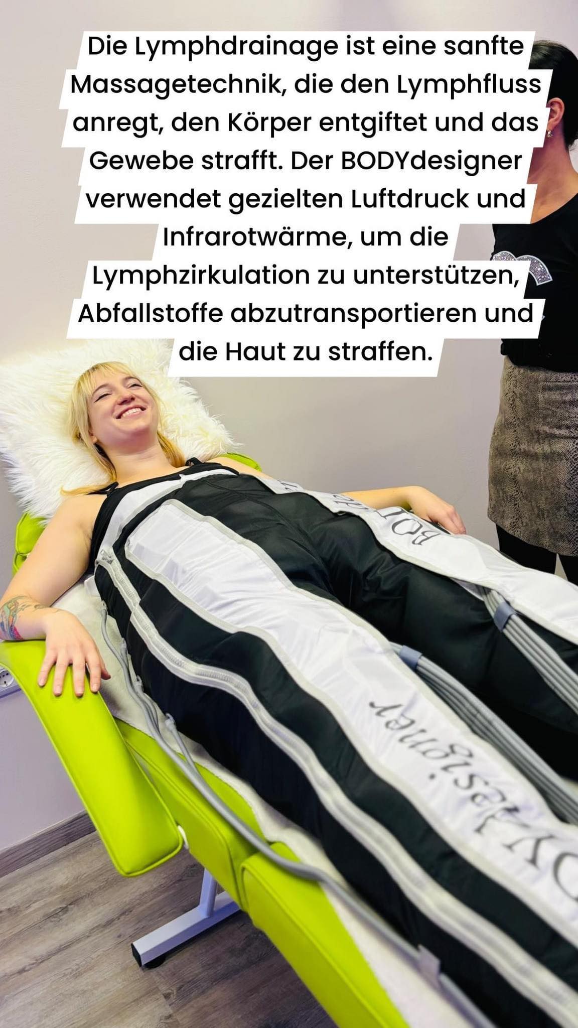 BodyDesigner Lymphdrainage und Pressotherapie