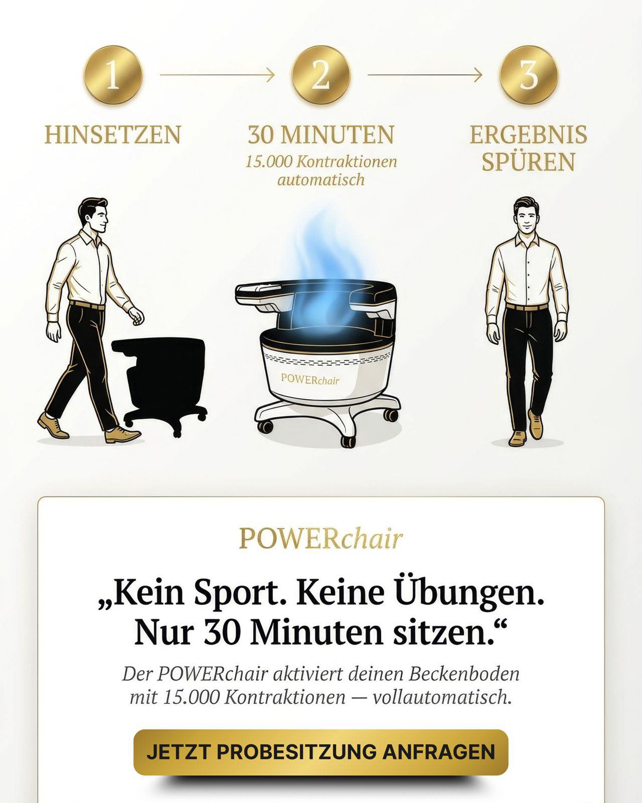 Power Chair Anwendung